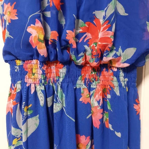 Enfocus Studios floral Maxi Dress Size 10 /box10 - Picture 5 of 8